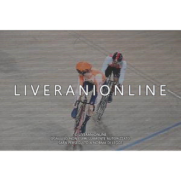 07-08-2023 World Championships Elite Track; Giornata 05; 2023, Olanda; 2023, Trinidad E Tobago; Lavreysen, Harrie; Paul, Nicholas; Glasgow - Sir Chris Hoy Velodrome; ©SIROTTI/AGENZIA ALDO LIVERANI SAS