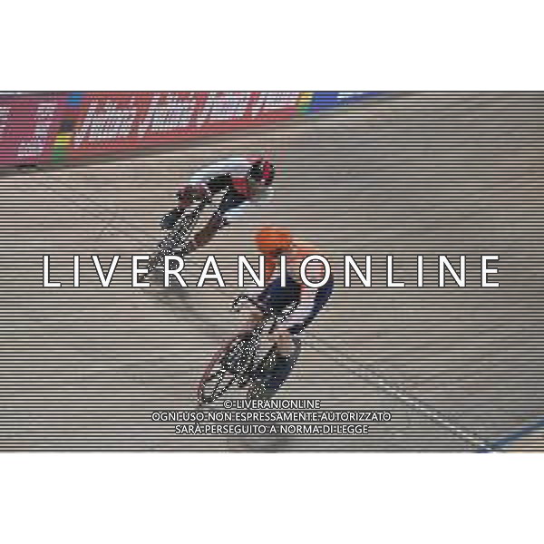 07-08-2023 World Championships Elite Track; Giornata 05; 2023, Olanda; 2023, Trinidad E Tobago; Lavreysen, Harrie; Paul, Nicholas; Glasgow - Sir Chris Hoy Velodrome; ©SIROTTI/AGENZIA ALDO LIVERANI SAS