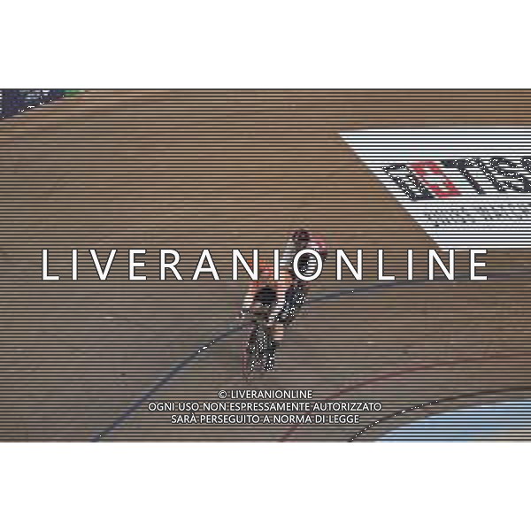 07-08-2023 World Championships Elite Track; Giornata 05; 2023, Olanda; 2023, Trinidad E Tobago; Lavreysen, Harrie; Paul, Nicholas; Glasgow - Sir Chris Hoy Velodrome; ©SIROTTI/AGENZIA ALDO LIVERANI SAS