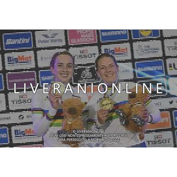07-08-2023 World Championships Elite Women Track; Giornata 05; 2023, Great Britain; Evans, Neah; Barker, Elinor; Glasgow - Sir Chris Hoy Velodrome; ©SIROTTI/AGENZIA ALDO LIVERANI SAS