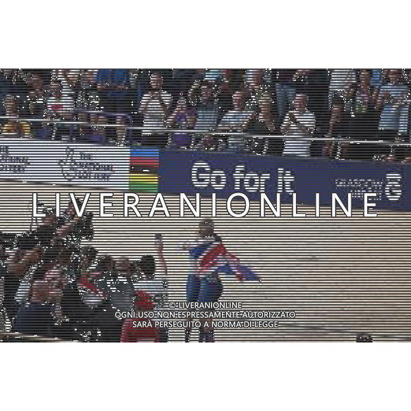 07-08-2023 World Championships Elite Women Track; Giornata 05; 2023, Great Britain; Evans, Neah; Barker, Elinor; Glasgow - Sir Chris Hoy Velodrome; ©SIROTTI/AGENZIA ALDO LIVERANI SAS