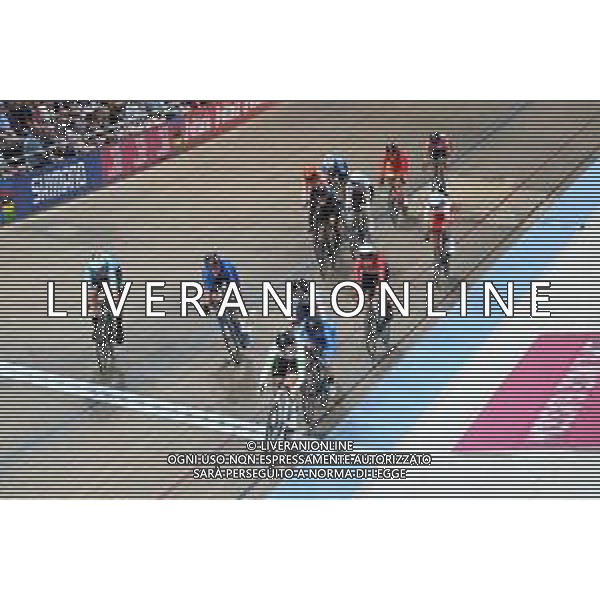 08-08-2023 World Championships Elite Women Track; Giornata 06; 2023, Great Britain; 2023, Belgium; Evans, Neah; Kopecky, Lotte; Glasgow - Sir Chris Hoy Velodrome; foto stefano sirotti-ag aldo liverani sas