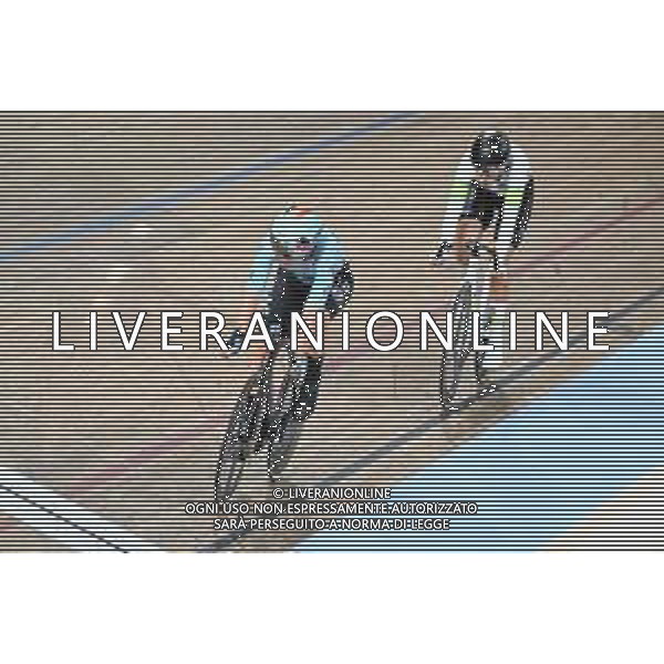 08-08-2023 World Championships Elite Women Track; Giornata 06; 2023, Great Britain; 2023, Belgium; Evans, Neah; Kopecky, Lotte; Glasgow - Sir Chris Hoy Velodrome; foto stefano sirotti-ag aldo liverani sas