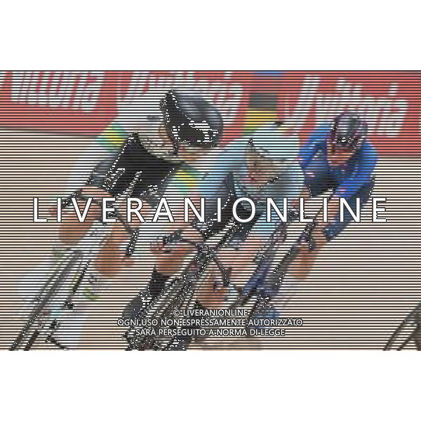 08-08-2023 World Championships Elite Women Track; Giornata 06; 2023, Great Britain; 2023, Belgium; Evans, Neah; Kopecky, Lotte; Glasgow - Sir Chris Hoy Velodrome; foto stefano sirotti-ag aldo liverani sas