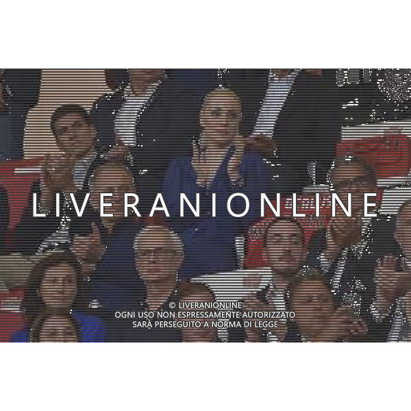 Luigi Berlusconi e Marta Fascina Monza vs Milan Monza 08-08-2023 U-Power Stadium amichevole precampionato foto Roberto Garavaglia/ag. Aldo Liverani sas