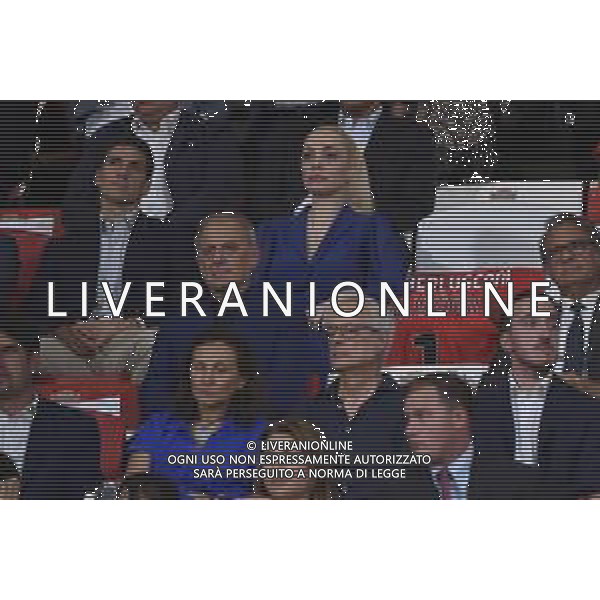 Luigi Berlusconi e Marta Fascina Monza vs Milan Monza 08-08-2023 U-Power Stadium amichevole precampionato foto Roberto Garavaglia/ag. Aldo Liverani sas