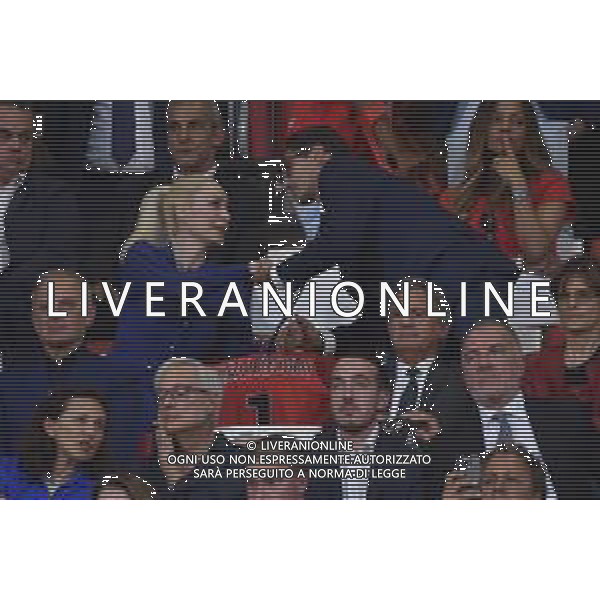 Marta Fascina e Piersilvio Berlusconi Monza vs Milan Monza 08-08-2023 U-Power Stadium amichevole precampionato foto Roberto Garavaglia/ag. Aldo Liverani sas