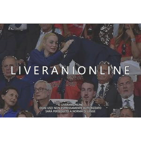 Marta Fascina e Piersilvio Berlusconi Monza vs Milan Monza 08-08-2023 U-Power Stadium amichevole precampionato foto Roberto Garavaglia/ag. Aldo Liverani sas