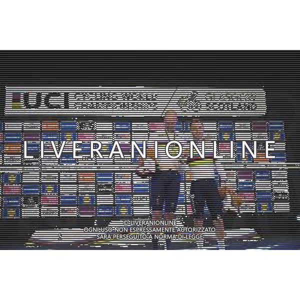 08-08-2023 World Championships Elite Track; Giornata 06; 2023, Olanda; Van Schip, Jan-willem; Havik, Yoeri; Glasgow - Sir Chris Hoy Velodrome; ©SIROTTI/AGENZIA ALDO LIVERANI SAS