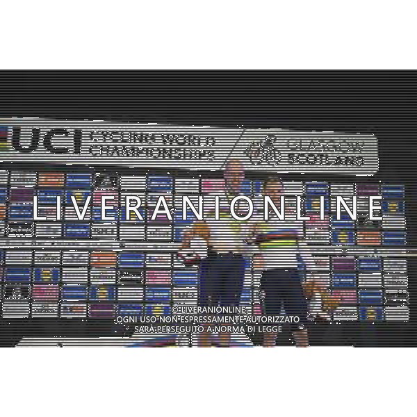 08-08-2023 World Championships Elite Track; Giornata 06; 2023, Olanda; Van Schip, Jan-willem; Havik, Yoeri; Glasgow - Sir Chris Hoy Velodrome; ©SIROTTI/AGENZIA ALDO LIVERANI SAS
