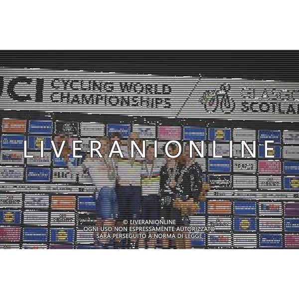 08-08-2023 World Championships Elite Track; Giornata 06; 2023, Olanda; 2023, Great Britain; 2023, New Zealand; Glasgow - Sir Chris Hoy Velodrome; ©SIROTTI/AGENZIA ALDO LIVERANI SAS