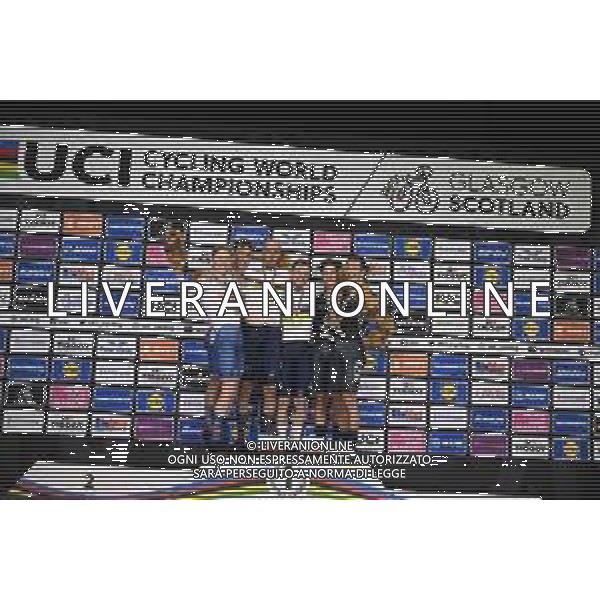 08-08-2023 World Championships Elite Track; Giornata 06; 2023, Olanda; 2023, Great Britain; 2023, New Zealand; Glasgow - Sir Chris Hoy Velodrome; ©SIROTTI/AGENZIA ALDO LIVERANI SAS