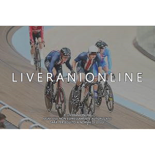 08-08-2023 World Championships Elite Track; Giornata 06; 2023, Usa; Hoover, Gavin; Lange, Colby; Glasgow - Sir Chris Hoy Velodrome; ©SIROTTI/AGENZIA ALDO LIVERANI SAS