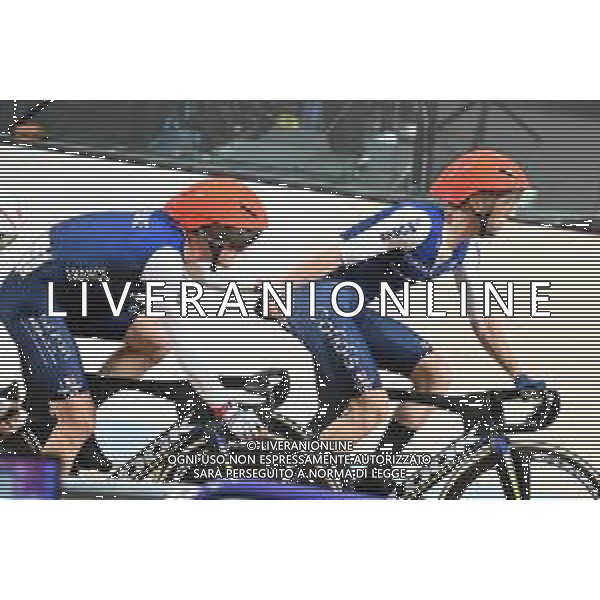 08-08-2023 World Championships Elite Track; Giornata 06; 2023, France; Thomas, Benjamin; Boudat, Thomas; Glasgow - Sir Chris Hoy Velodrome; ©SIROTTI/AGENZIA ALDO LIVERANI SAS