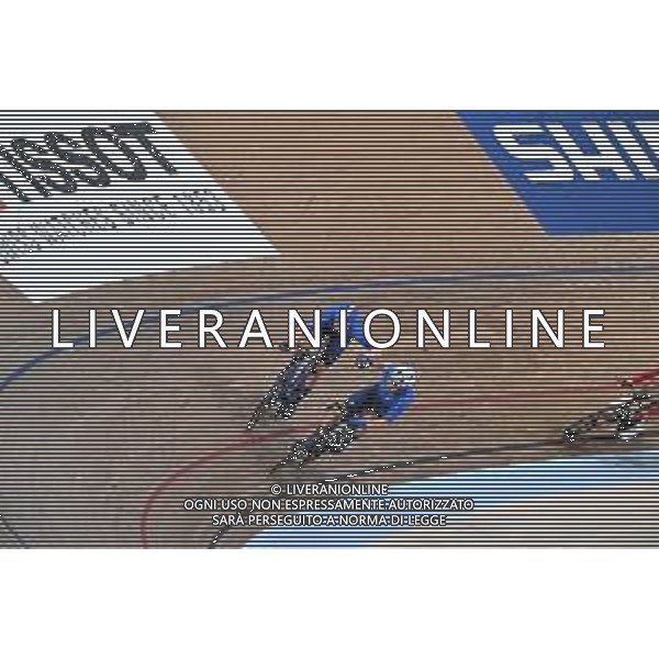 08-08-2023 World Championships Elite Track; Giornata 06; 2023, Italia; Viviani, Elia; Scartezzini, Michele; Glasgow - Sir Chris Hoy Velodrome; ©SIROTTI/AGENZIA ALDO LIVERANI SAS