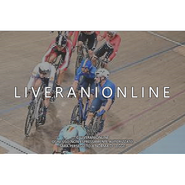 08-08-2023 World Championships Elite Track; Giornata 06; 2023, Italia; Viviani, Elia; Scartezzini, Michele; Glasgow - Sir Chris Hoy Velodrome; ©SIROTTI/AGENZIA ALDO LIVERANI SAS