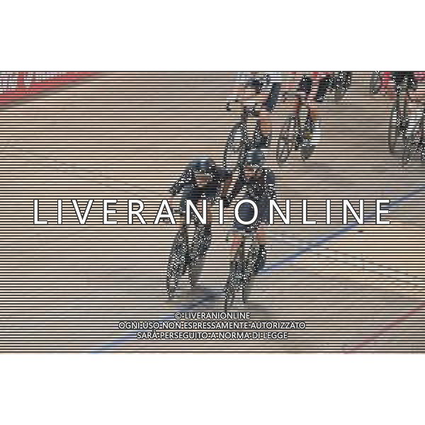 08-08-2023 World Championships Elite Track; Giornata 06; 2023, New Zealand; Gate, Aaron; Stewart, Campbell; Glasgow - Sir Chris Hoy Velodrome; ©SIROTTI/AGENZIA ALDO LIVERANI SAS