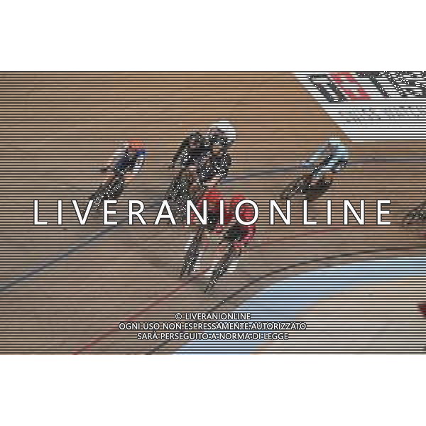 08-08-2023 World Championships Elite Track; Giornata 06; 2023, Danimarca; 2023, New Zealand; Leth, Lasse; Morkov, Michael; Gate, Aaron; Stewart, Campbell; Glasgow - Sir Chris Hoy Velodrome; ©SIROTTI/AGENZIA ALDO LIVERANI SAS