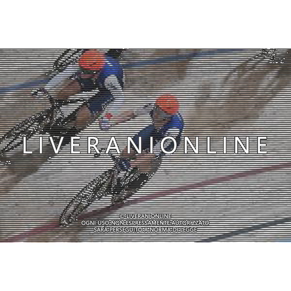 08-08-2023 World Championships Elite Track; Giornata 06; 2023, France; Thomas, Benjamin; Boudat, Thomas; Glasgow - Sir Chris Hoy Velodrome; ©SIROTTI/AGENZIA ALDO LIVERANI SAS