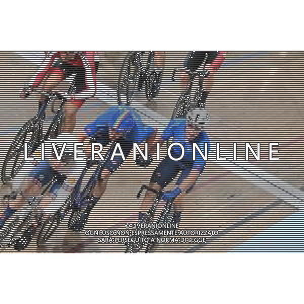08-08-2023 World Championships Elite Track; Giornata 06; 2023, Italia; Viviani, Elia; Scartezzini, Michele; Glasgow - Sir Chris Hoy Velodrome; ©SIROTTI/AGENZIA ALDO LIVERANI SAS