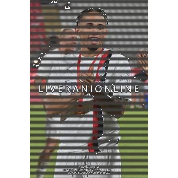 Noah Okafor (Milan) Monza vs Milan Monza 08-08-2023 U-Power Stadium amichevole precampionato foto Roberto Garavaglia/ag. Aldo Liverani sas