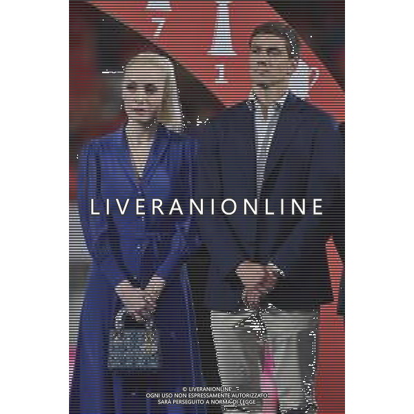 Marta Fascina e Luigi Berlusconi Monza vs Milan Monza 08-08-2023 U-Power Stadium amichevole precampionato foto Roberto Garavaglia/ag. Aldo Liverani sas