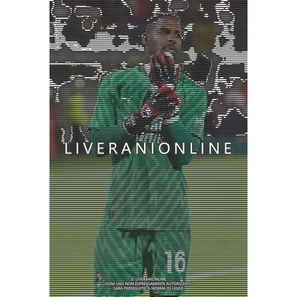 Mike Maignan (Milan) Monza vs Milan Monza 08-08-2023 U-Power Stadium amichevole precampionato foto Roberto Garavaglia/ag. Aldo Liverani sas