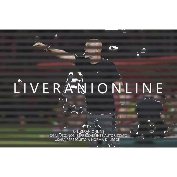 Stefano Pioli allenatore Milan Monza vs Milan Monza 08-08-2023 U-Power Stadium amichevole precampionato foto Roberto Garavaglia/ag. Aldo Liverani sas