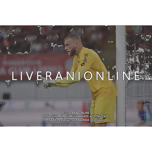 Michele Di Gregorio (Monza) Monza vs Milan Monza 08-08-2023 U-Power Stadium amichevole precampionato foto Roberto Garavaglia/ag. Aldo Liverani sas