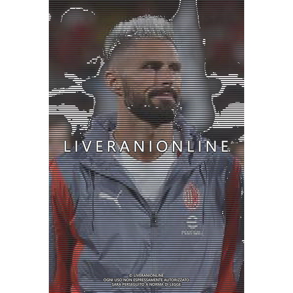 Olivier Giroud (Milan) Monza vs Milan Monza 08-08-2023 U-Power Stadium amichevole precampionato foto Roberto Garavaglia/ag. Aldo Liverani sas