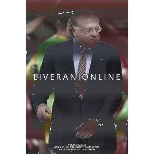 Paolo Scaroni presidente Milan Monza vs Milan Monza 08-08-2023 U-Power Stadium amichevole precampionato foto Roberto Garavaglia/ag. Aldo Liverani sas