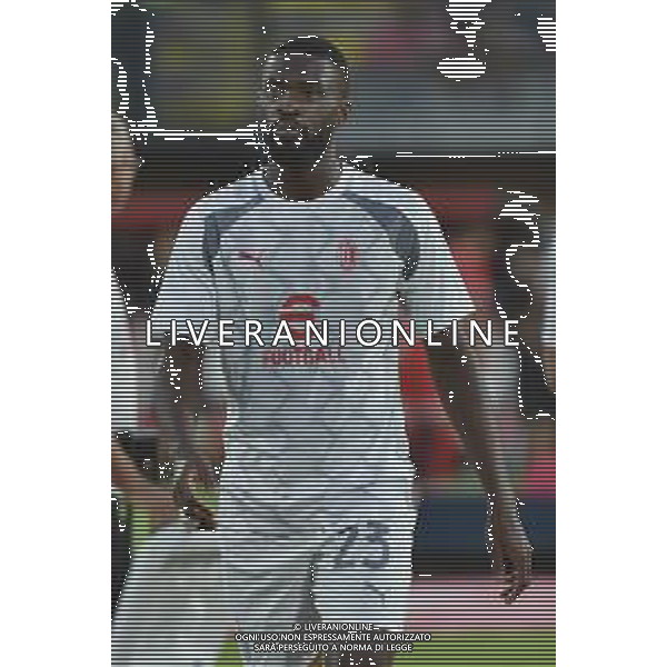 Fikayo Tomori (Milan) Monza vs Milan Monza 08-08-2023 U-Power Stadium amichevole precampionato foto Roberto Garavaglia/ag. Aldo Liverani sas