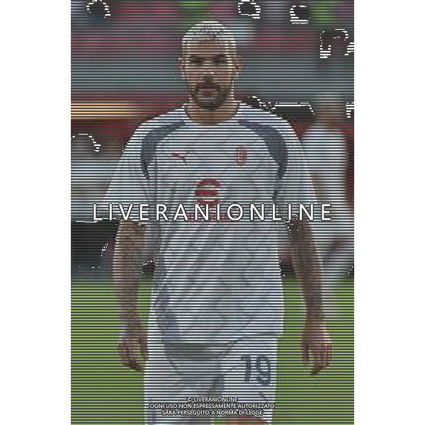 Theo Hernandez (Milan) Monza vs Milan Monza 08-08-2023 U-Power Stadium amichevole precampionato foto Roberto Garavaglia/ag. Aldo Liverani sas