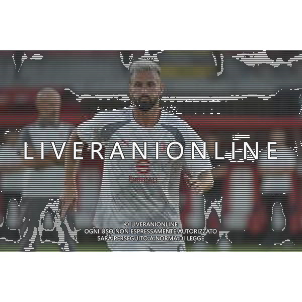 Olivier Giroud (Milan) Monza vs Milan Monza 08-08-2023 U-Power Stadium amichevole precampionato foto Roberto Garavaglia/ag. Aldo Liverani sas