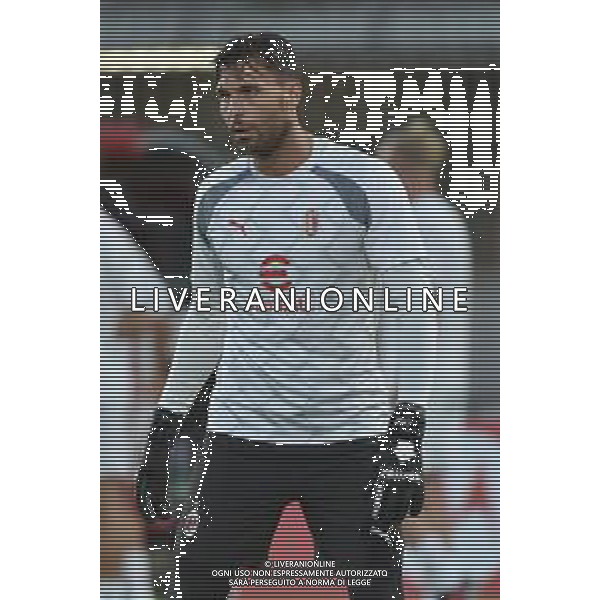 Marco Sportiello (Milan) Monza vs Milan Monza 08-08-2023 U-Power Stadium amichevole precampionato foto Roberto Garavaglia/ag. Aldo Liverani sas