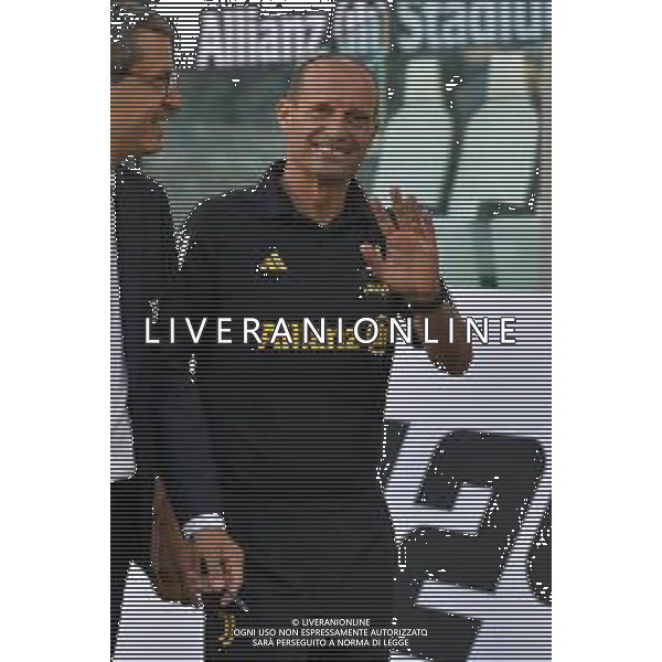 TVMV-Torino 09.08.2023 Allianz Stadium © Manuela Viganti/Agenzia Aldo Liverani Allenamento Juventus Centenario Famiglia Agnelli Nella foto: massimiliano allegri ©Viganti/AGENZIA ALDO LIVERANI SAS