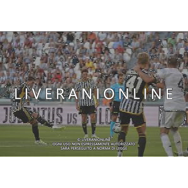 TVMV-Torino 09.08.2023 Allianz Stadium © Manuela Viganti/Agenzia Aldo Liverani Allenamento Juventus Centenario Famiglia Agnelli Nella foto: secondo gol 2 0 dusan vlahovic ©Viganti/AGENZIA ALDO LIVERANI SAS