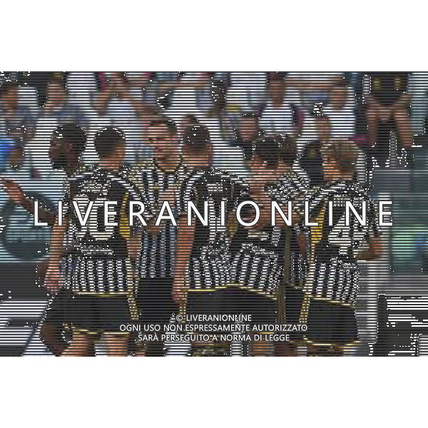 TVMV-Torino 09.08.2023 Allianz Stadium © Manuela Viganti/Agenzia Aldo Liverani Allenamento Juventus Centenario Famiglia Agnelli Nella foto: esultanza juventus dopo il gol di kaio jorge ©Viganti/AGENZIA ALDO LIVERANI SAS