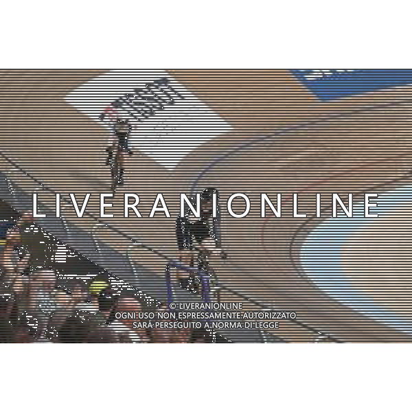 09-08-2023 World Championships Elite Women Track; Giornata 07; 2023, New Zealand; 2023, Germany; Andrews, Ellesse; Hinze, Emma; Glasgow - Sir Chris Hoy Velodrome; ©SIROTTI/AGENZIA ALDO LIVERANI SAS