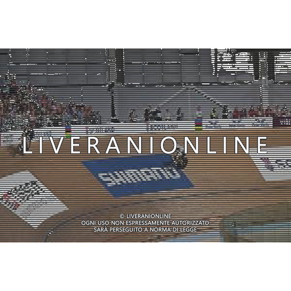 09-08-2023 World Championships Elite Women Track; Giornata 07; 2023, New Zealand; 2023, Germany; Andrews, Ellesse; Hinze, Emma; Glasgow - Sir Chris Hoy Velodrome; ©SIROTTI/AGENZIA ALDO LIVERANI SAS