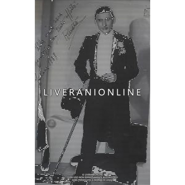 NEG-RETROSPETTIVA RENATO RASCEL ATTORE NELLA FOTO RENATO RASCEL A FORLI\' NELL\'ANNO 1937 AG ALDO LIVERANI SAS 