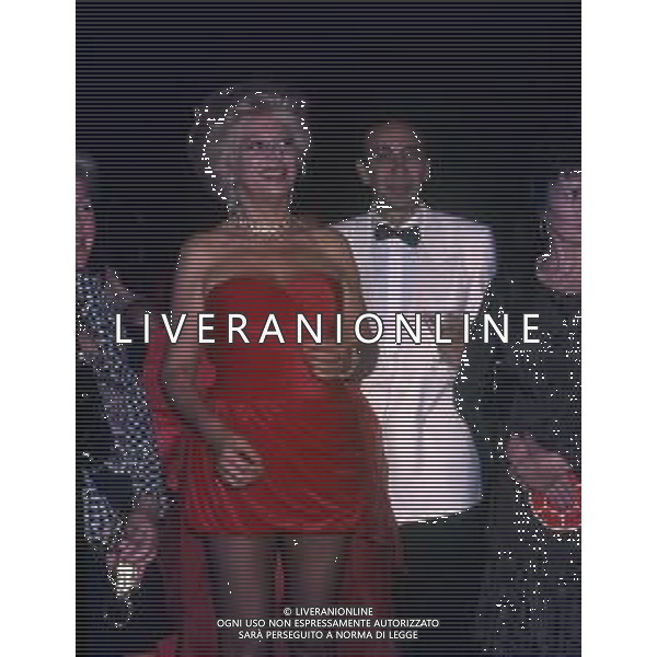 RETROSPETTIVA SANDRO MILO ATTRICE NELLA FOTO SANDRA MILO NELL\'ANNO 1990 A VENEZIA CON GIANNI DEI AG ALDO LIVERANI SAS