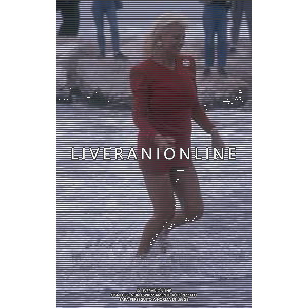 RETROSPETTIVA SANDRO MILO ATTRICE NELLA FOTO SANDRA MILO NELL\'ANNO 1990 A VENEZIA AG ALDO LIVERANI SAS  