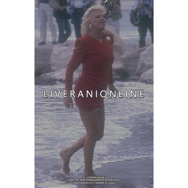 RETROSPETTIVA SANDRO MILO ATTRICE NELLA FOTO SANDRA MILO NELL\'ANNO 1990 A VENEZIA AG ALDO LIVERANI SAS  