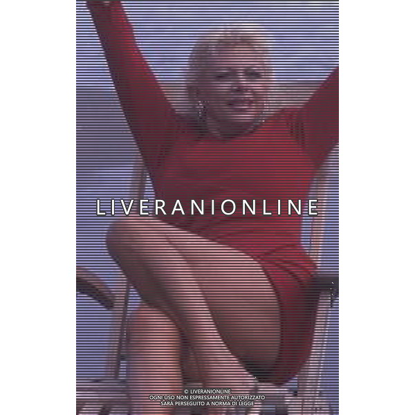 RETROSPETTIVA SANDRO MILO ATTRICE NELLA FOTO SANDRA MILO NELL\'ANNO 1990 A VENEZIA AG ALDO LIVERANI SAS  