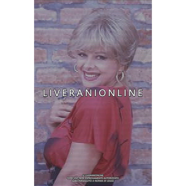 RETROSPETTIVA SANDRO MILO ATTRICE NELLA FOTO SANDRA MILO NELL\'ANNO 1990 A VENEZIA AG ALDO LIVERANI SAS  