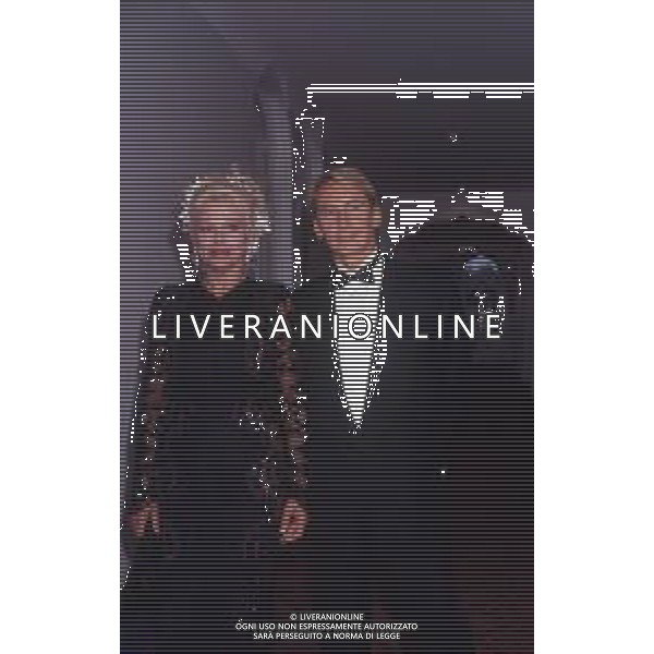 RETROSPETTIVA SANDRO MILO ATTRICE NELLA FOTO SANDRA MILO NELL\'ANNO 1990 A VENEZIA CON GIANNI DEI AG ALDO LIVERANI SAS