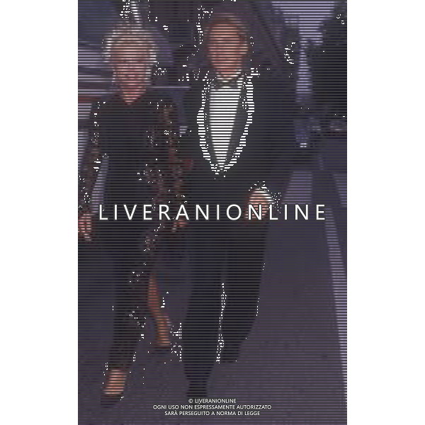 RETROSPETTIVA SANDRO MILO ATTRICE NELLA FOTO SANDRA MILO NELL\'ANNO 1990 A VENEZIA CON GIANNI DEI AG ALDO LIVERANI SAS
