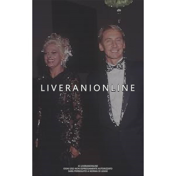 RETROSPETTIVA SANDRO MILO ATTRICE NELLA FOTO SANDRA MILO NELL\'ANNO 1990 A VENEZIA CON GIANNI DEI AG ALDO LIVERANI SAS