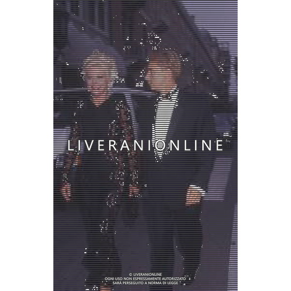 RETROSPETTIVA SANDRO MILO ATTRICE NELLA FOTO SANDRA MILO NELL\'ANNO 1990 A VENEZIA CON GIANNI DEI AG ALDO LIVERANI SAS